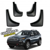 Бризковики для Jeep Cherokee KL 2013-2018   Бризковики для Jeep Cherokee KL 2013-2018